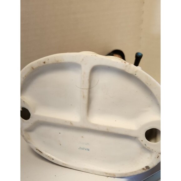 Vintage Capodimonte Style Old Sailor With Boy And Dog VGC JAPAN - Picture 7 of 7